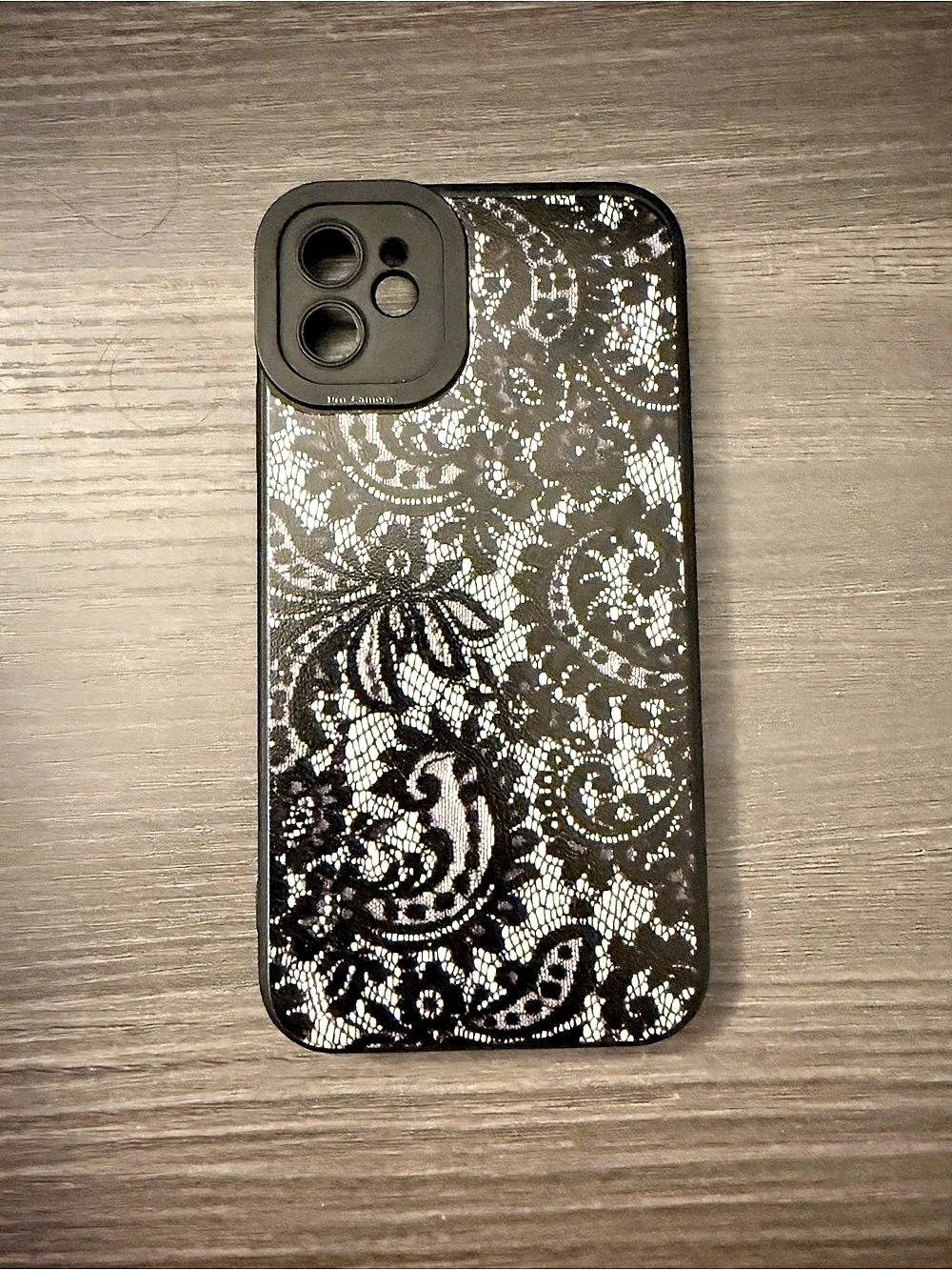 Black & White Floral Phone Case